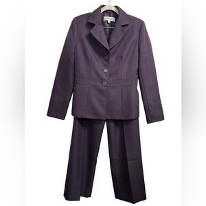 Suit Studio Dark Purple Women's Pant Suit